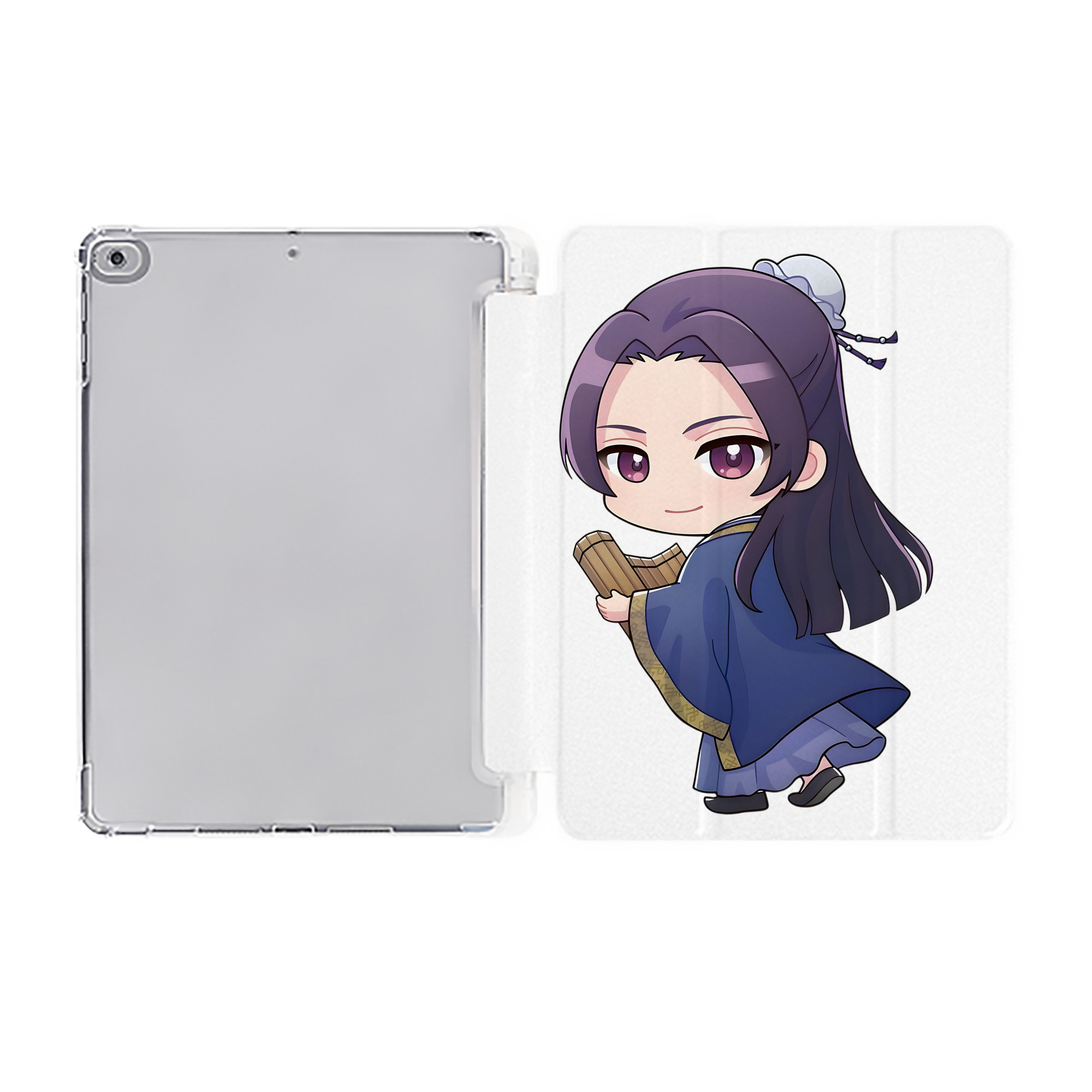 （画像用） 薬屋のひとりごと The Apothecary Diaries IPad ケース ペン収納付き 三つ折りスタンド PUレザー×シリコン 対応機種9.5/10.5/10.9インチ